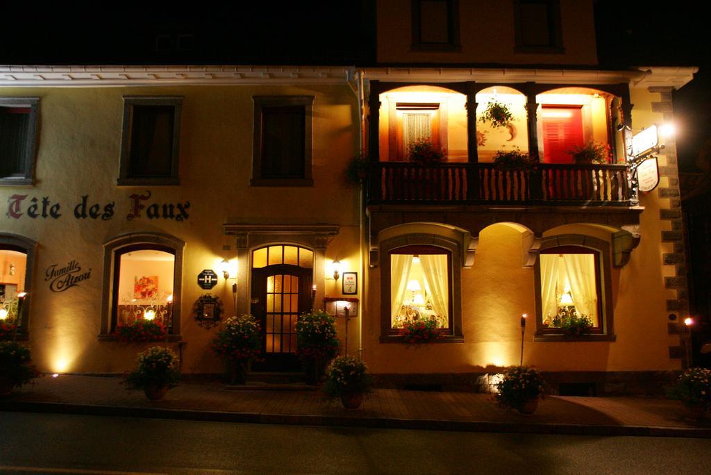 Logis Hotel Restaurant La Tete Des Faux Le Bonhomme Exterior photo